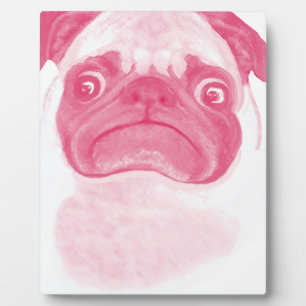 Placa Expositora PINK Grumpy Puggy personalizado