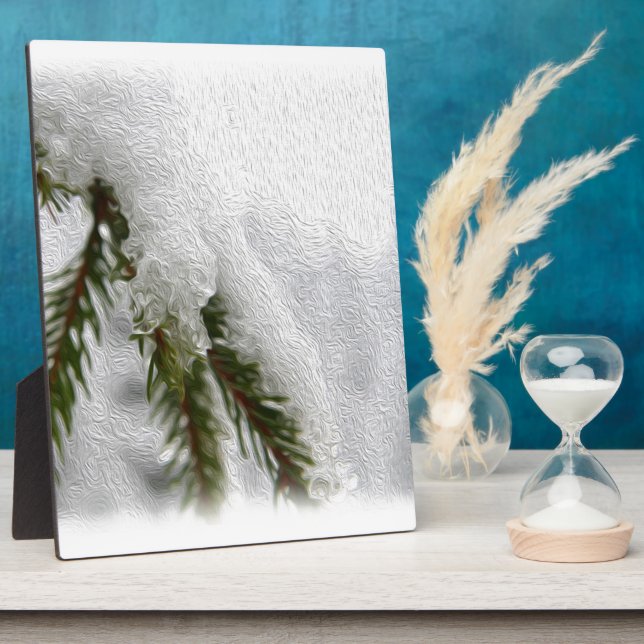 Placa Expositora Pinos Nevados (Lado)
