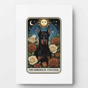 Placa Expositora Pinscher Doberman