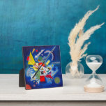 Placa Expositora Pintura azul | Wassily Kandinsky |<br><div class="desc">Blue Painting es una pintura de 1921 de Wassily Kandinsky.</div>