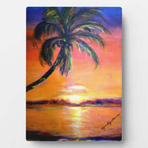 Placa Expositora Pintura de Virginia Greenstone