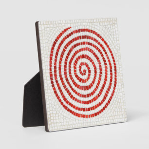 Placa Expositora PINWHEEL MOSAIC Plaque cuadrado de 5.25" con Easel