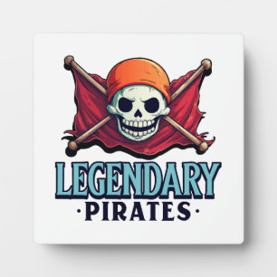 Placa Expositora Piratas legendarios