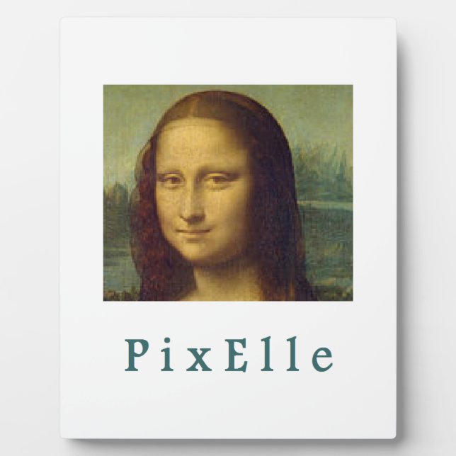Placa Expositora Pixelle mujer (Frente)