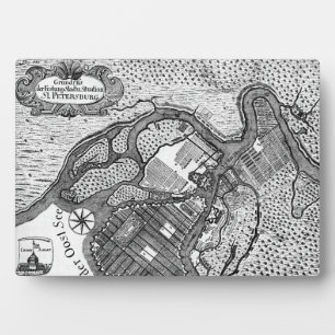 Placa Expositora Plan de San Petersburgo