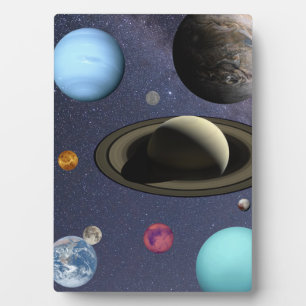 Placa Expositora Planetas del sistema solar