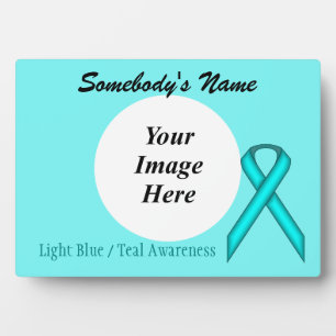 Placa Expositora Plantilla de cinta estándar azul/Verde azulada de 