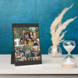 Placa Expositora Plantilla de personalizado de 14 Collages de fotos