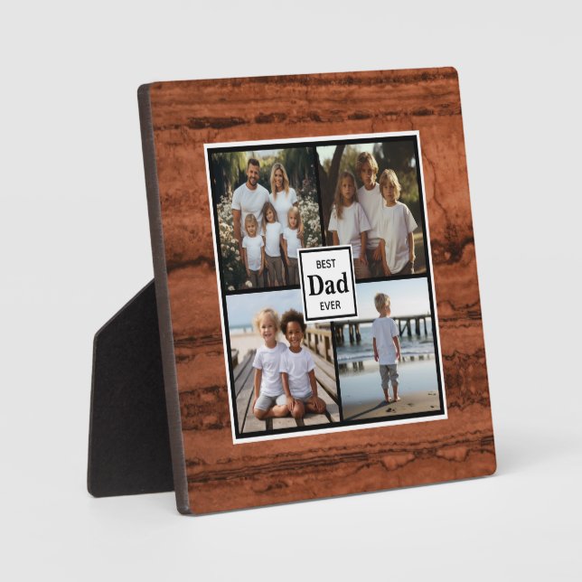 Placa Expositora Plantilla de terracota personalizada por el mejor  (Anverso)