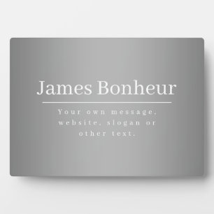 Placa Expositora Plantilla promocional editable para empresas, etc.