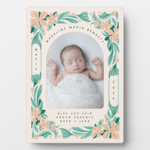 Placa Expositora Plaque Botánico Dulce