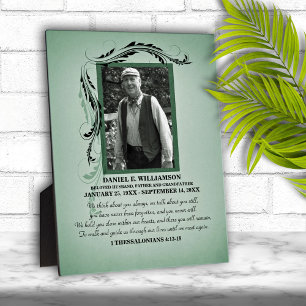 Placa Expositora Plaque conmemorativo de la foto