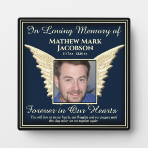 Placa Expositora Plaque conmemorativo de la foto