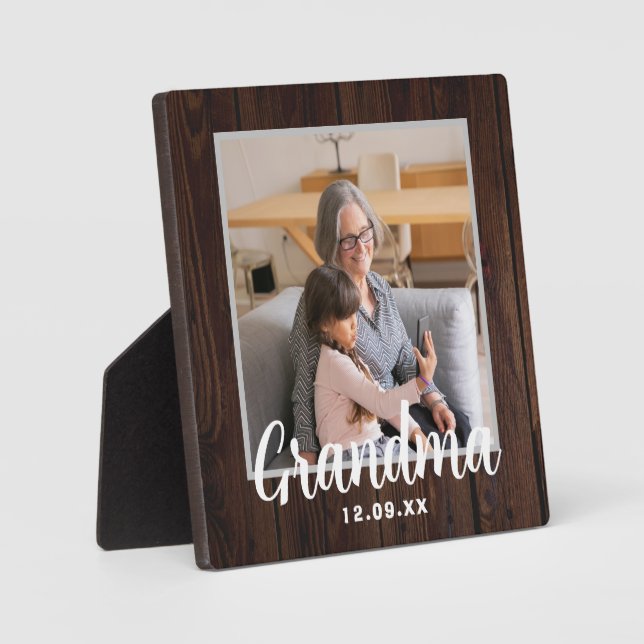 Placa Expositora Plaque de Abuelas Rusas Personalizadas (Anverso)