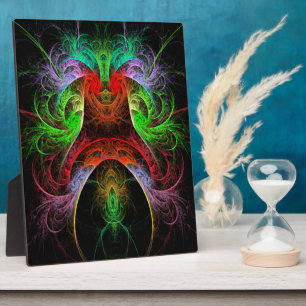 Placa Expositora Plaque de arte abstracto del carnaval