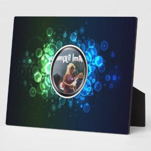 Placa Expositora Plaque de Arte Bokeh