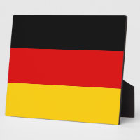Plaque de Bandera Alemana