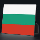 Placa Expositora Plaque de bandera búlgara<br><div class="desc">Añada un toque de orgullo búlgaro a su decoración con nuestra placa exclusiva con la bandera de Bulgaria! Esta placa, elaborada con meticulosa atención a los detalles, es más que un simple artículo decorativo; es una celebración de la rica herencia y significado cultural de Bulgaria. El diseño vibrante muestra de...</div>