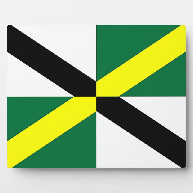 Placa Expositora Plaque de Bandera de Monterey (Frente)