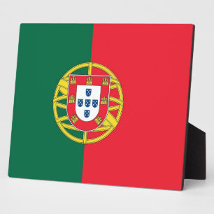 Placa Expositora Plaque de bandera de Portugal