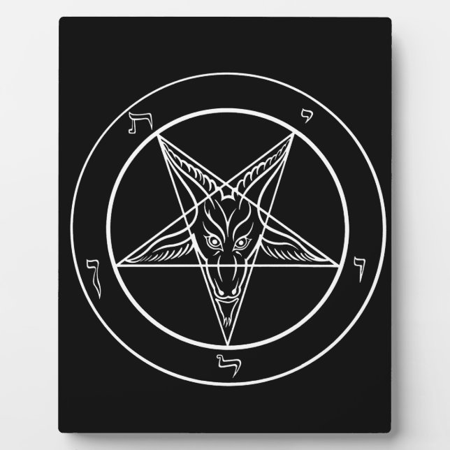 Placa Expositora Plaque de Baphomet (Frente)