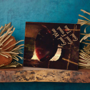 Placa Expositora Plaque de Buenos Vinos Buenos Amigos