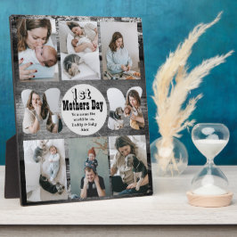 Placa Expositora Plaque de Collage de fotos de la Primera Madre Rús