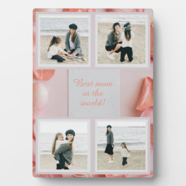 Placa Expositora Plaque de Collage de fotos personalizado