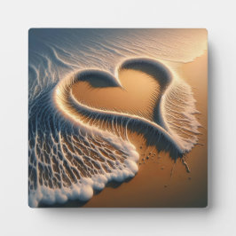 Placa Expositora Plaque de escritorio de "amor elegante" 2