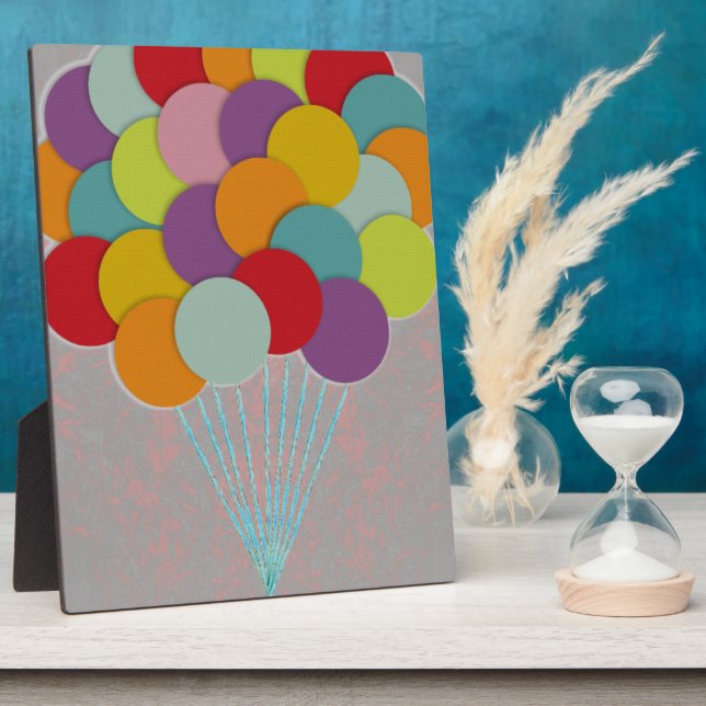 Placa Expositora Plaque de globos (Lado)