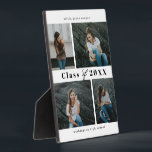 Placa Expositora Plaque de graduación de color EDITABLE refinado<br><div class="desc">Gran interés en recordar este hito especial en la vida. El color de fondo se puede personalizar en línea! Puede encontrar artículos coincidentes en nuestro sitio web: www.berryberrysweet.com o bajo petición.</div>