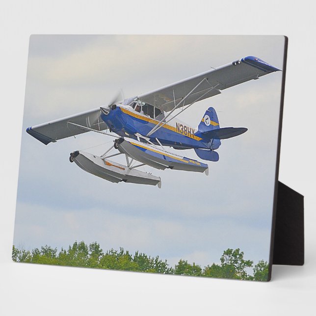 Placa Expositora Plaque de hidroavión (Lado)