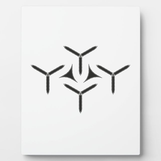 Placa Expositora Plaque de hoja gótica (Frente)