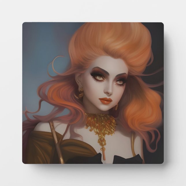 Placa Expositora Plaque de la diosa (Frente)