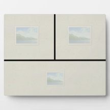 Plaque de mesa 8x10 - 3 imágenes Pano inferior