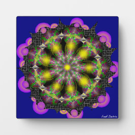 Placa Expositora Plaque de mesa con caballete