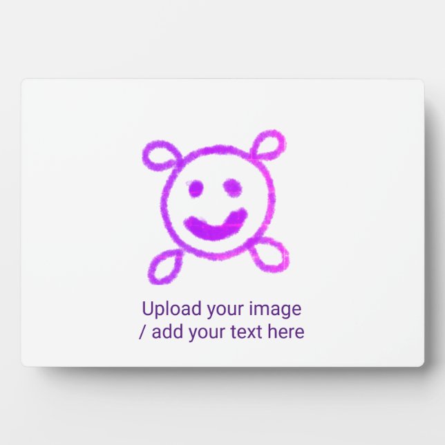 Placa Expositora Plaque de mesa con caballete (Frente)