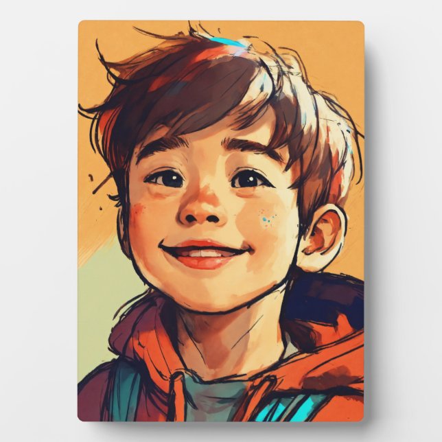 Placa Expositora Plaque de mesa con caballete (Frente)