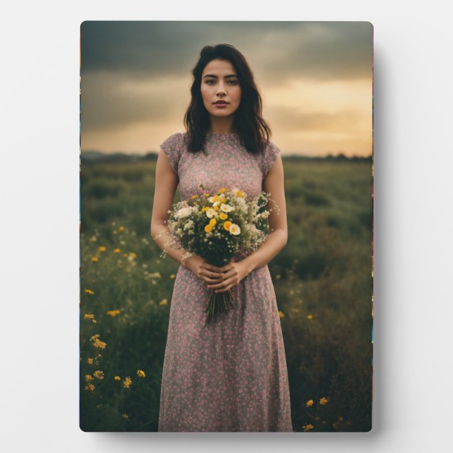 Placa Expositora Plaque de mesa con caballete (Frente)