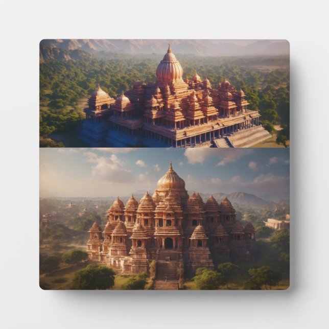 Placa Expositora Plaque de mesa con caballete (Frente)