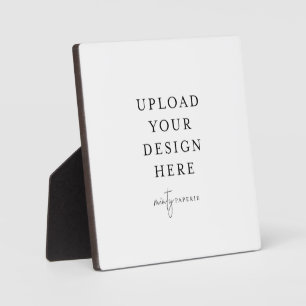 Placa Expositora Plaque de mesa con caballete