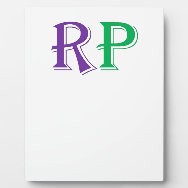 Placa Expositora Plaque de mesa con caballete (Frente)