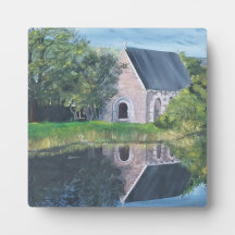 Plaque de mesa con caballete