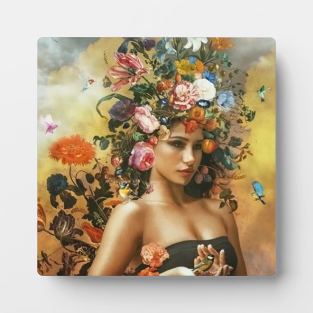 Placa Expositora Plaque de mesa con caballete (Frente)