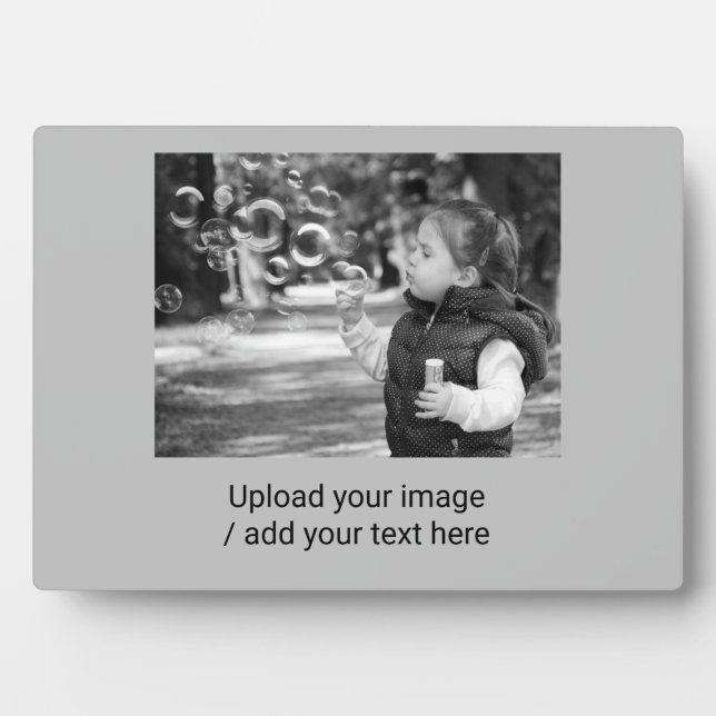 Placa Expositora Plaque de mesa con caballete (Frente)