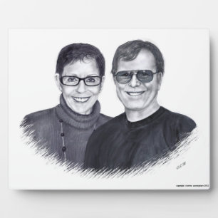 Placa Expositora Plaque de Pat y Margie