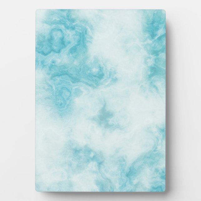 Placa Expositora Plaque de piedra de mármol verde con comensal (Frente)