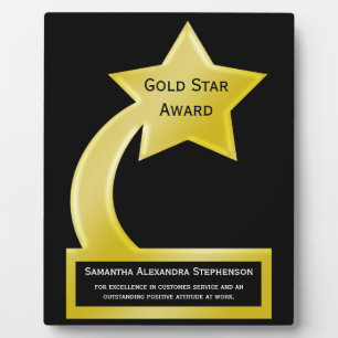 Placa Expositora Plaque de premios personalizado Personalizado estr