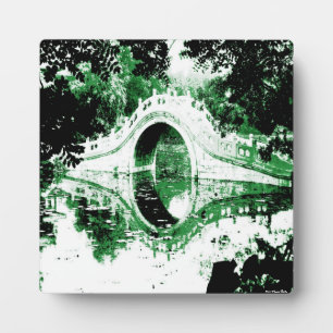 Placa Expositora Plaque de Puente Histórico