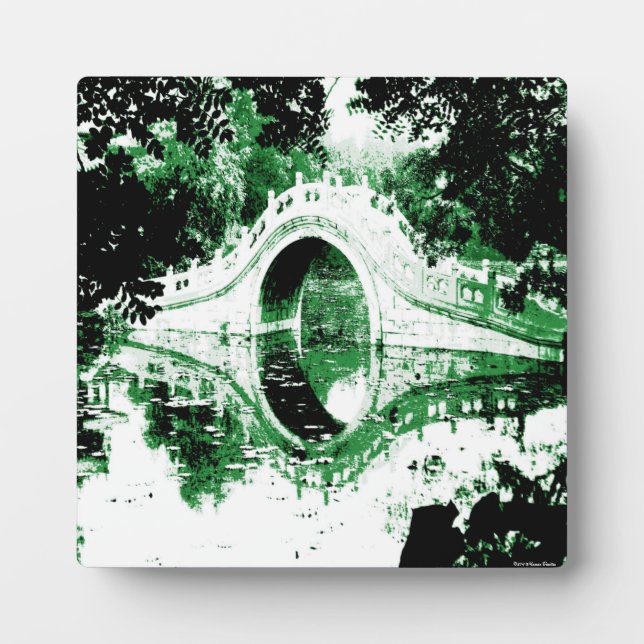 Placa Expositora Plaque de Puente Histórico (Frente)